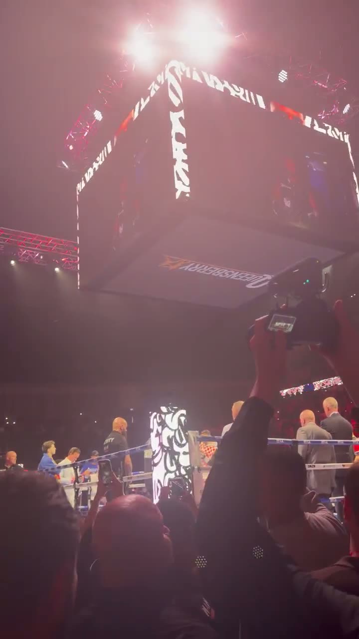 Packed arena at a live event